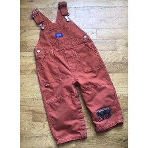 Carter's Size 18-24M Eric Carle Orange Bib Overalls